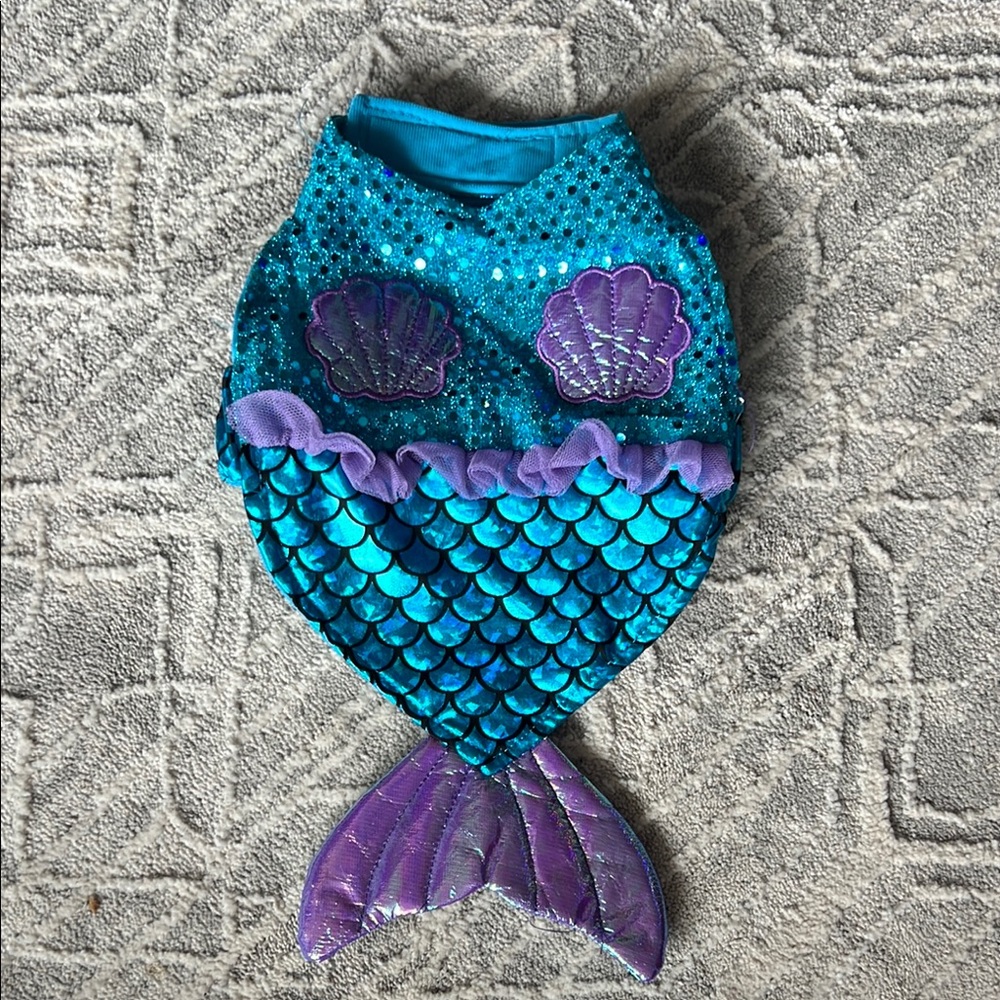 Mermaid Costume for Dog